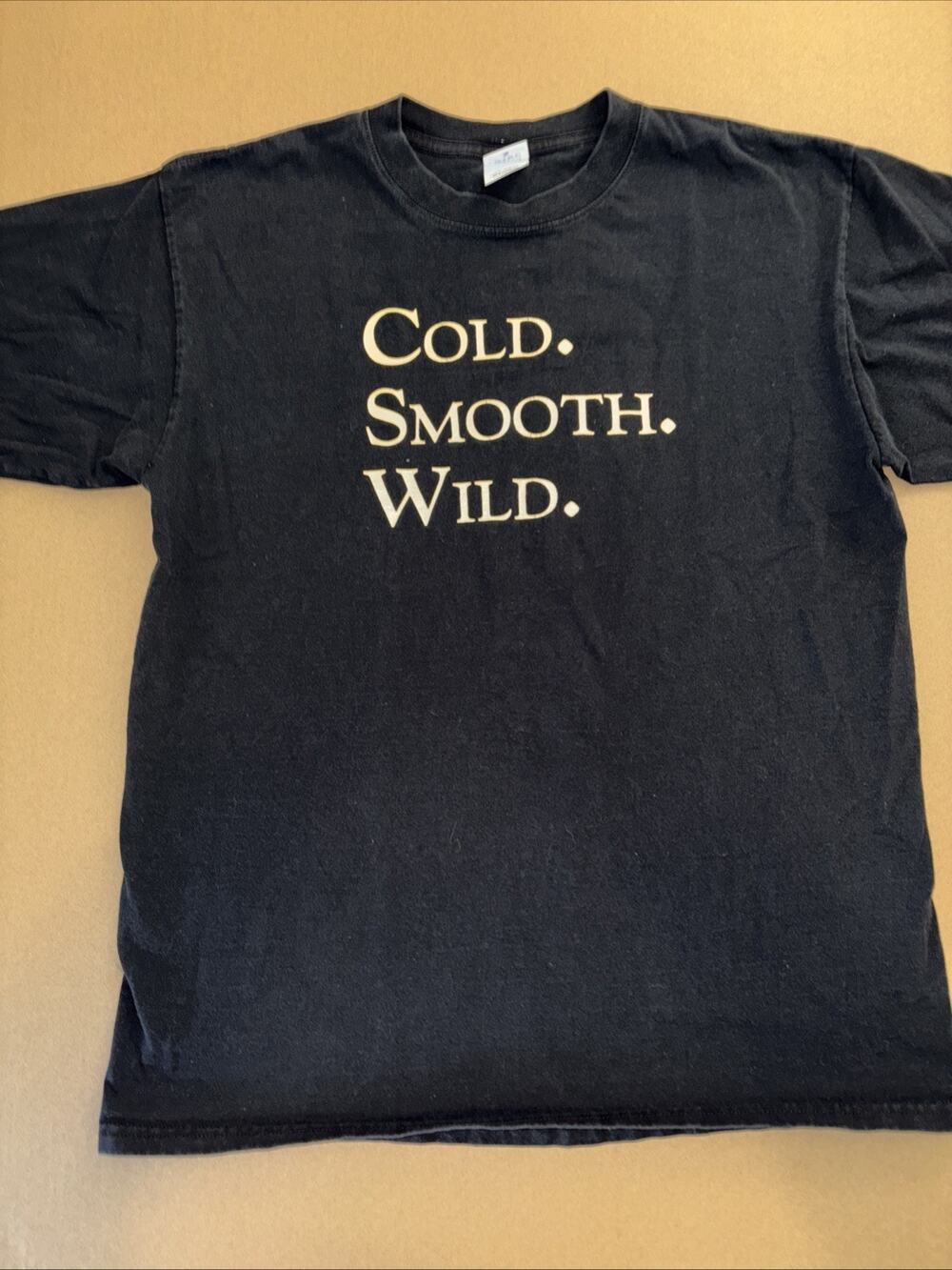 Wild Turkey American Honey T-shirt Black Anvil Large Nice 22x28